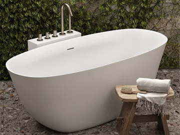 CAMILLA - Freestanding oval bathtub by MOMA Design - view 2